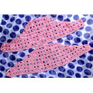 READY TO STITCH CROCHET SLEEVES - SWEET PINK LOVE by THE NEWLIFE SHOP
