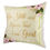 Christian dukaan Satin Cushion Cover - Be Still and Know. - 16  X 16  , Green