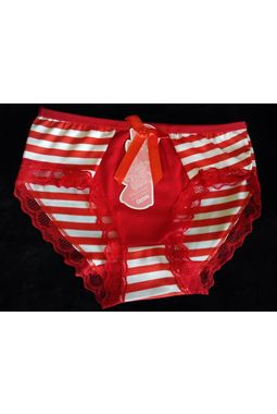 Bridal Panty - Laces Love - 95% Cotton - JKPANTY-BRIDAL-Cotton, red, m  stretchable 
