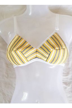 Cheap Bra online in india - JKNAGCLEAR, economy yellow padded bra, 32