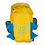 Aqua Bags - School Swim Pool Trip Bag (Yellow Blow Fish)