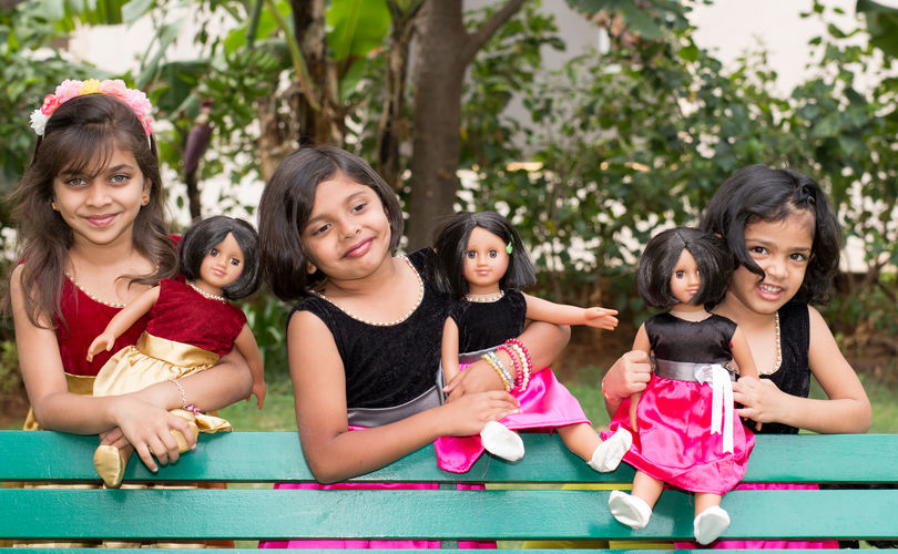 Indian doll modern wear