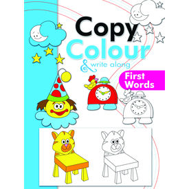 Copy Colour First Words