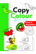 Copy Colour & Write Along Fruits & Vegetables