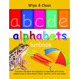Wipe & Clean Alphabets Fun Book