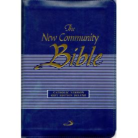 New Community Bible ( Blue Zipper)