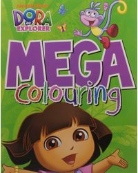 Dora mega colouring