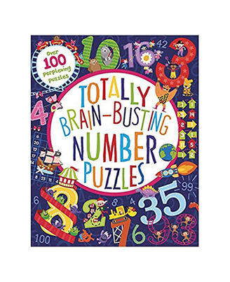 Totally Brain Busting Number Puzzles (Puzzle Book)