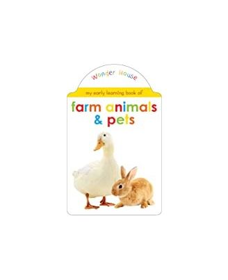 My Early Learning Book Of Farm Animals And Pets: Shaped Board Books