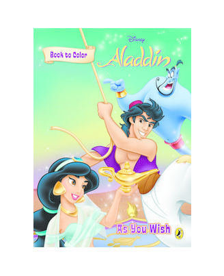 Aladdinbook to colour