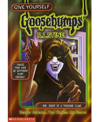 Goosebumps 28 Night Of A Thousand Claws, R L Stine