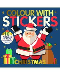 Colour With Stickers Christmas