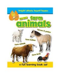 My First farm animals set of 6 books