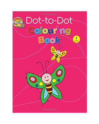 Colouring Book: Dot- To- Dot Colouring Level 1