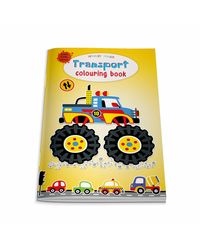 Transport Colouring Book (Giant Book Series) : Jumbo Sized Colouring Books (Giant Colouring Book Series)