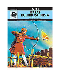 Great Rulers Of India: 5 In 1 (Amar Chitra Katha)