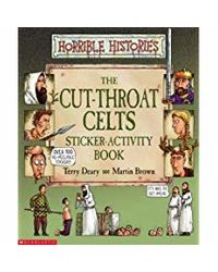 Cut- Throat Celts Sticker- Activity Book (Horrible Histories)