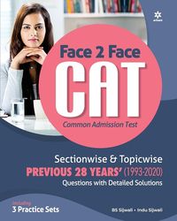 Face To Face CAT 28 years Sectionwise & Topicwise solved paper 2021