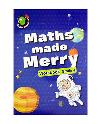 Maths Made Merry Workbook Grade- 4
