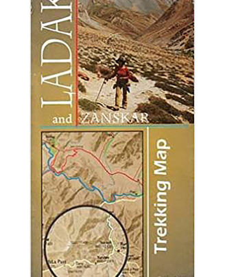 Ladakh & Zanskar- Trekking Map
