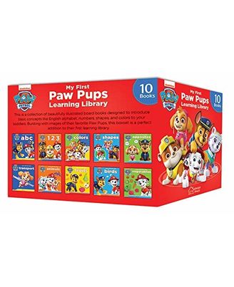 My First Paw Pups Learning Library (10 Books)
