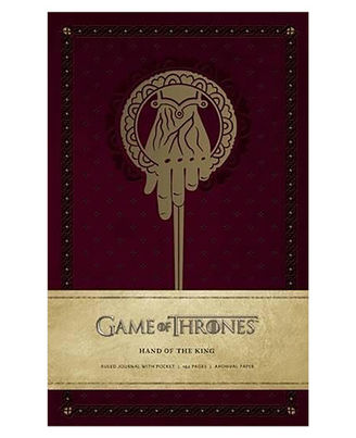 Game Of Thrones: Hand Of The King Hardcover Ruled Journal
