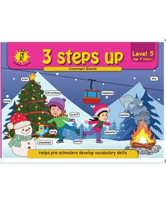 3 Steps Up Consonants Blends Level 5