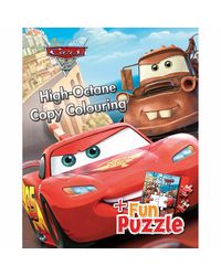 Disney Pixar Cars High- Octane Copy Colouring (Fun Puzzle)