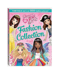 Dress- Up Girls Paper Dolls Fashion Collection