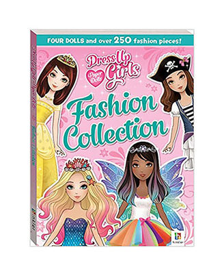 Dress- Up Girls Paper Dolls Fashion Collection