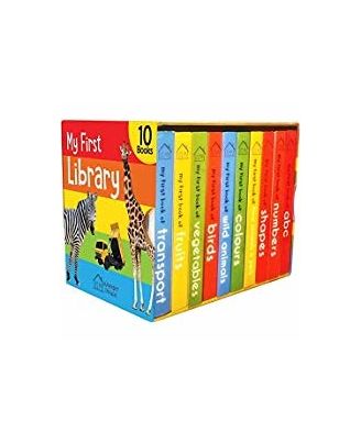 My First Library: Boxset Of 10 Board Books For Kids