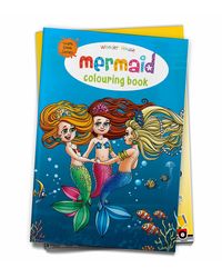 Mermaid- Giant Colouring Books