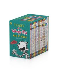 Diary of a Wimpy Kid- Box of Books (Books 1- 13+ DIY book)