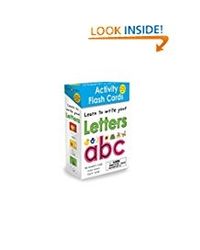 Wipe- Clean: Activity Flash Cards Letters: 26 Double- Sided Wipe- Clean Flash Cards- - Includes Pen!