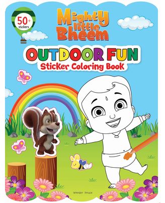 Mighty Little Bheem- Outdoor Fun: Sticker And Coloring Fun Activity Book