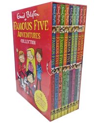 The Famous Five Adventures Collection: Famous Five Colour Short Stories Slipcase Of 9 Books