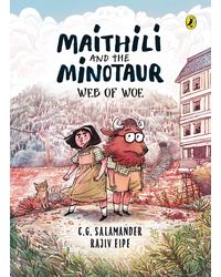 Maithili and the Minotaur: Web of Woe (Book 1 in an Outlandish Graphic Novel Series)