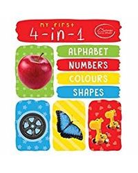 My First 4- In- 1 Alphabet Numbers Colours Shapes