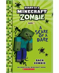 Diary Of A Minecraft Zombie# 01: A Scare Of A Dare