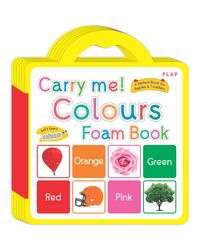 FLAP- Carry Me! Foam Book- Colours