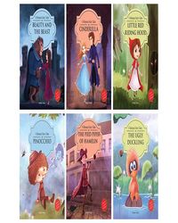 5 Minutes Fairy Tales Bookset: Giftset of 6 Board Books for Children (Abridged and Retold)