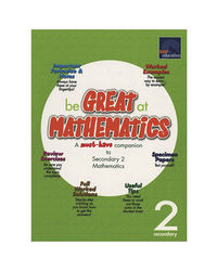 Sap Be Great At Mathematics Secondary Workbook 2