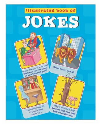Illustrated book of jokes