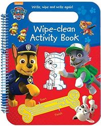 Nickelodeon Paw Patrol Wipe- Clean Activity Book