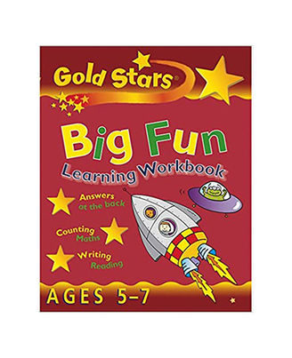 Gold Stars Big Fun Learning Workbook Ages 5- 7