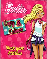 Barbie Copy & Colour Wear Your Attitude
