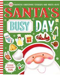 Santa's Busy Day Sticker & Activity Fun