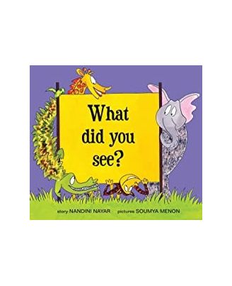 What Did You See? - English