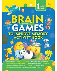 Brain Games To Improve Memory Activity Book Level- 1: Brain Games Activity Book Level 1: Binder 2
