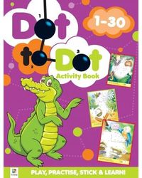 Dot To Dot Activity Book Play And Learn 1- 30